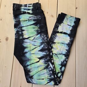 Rouge Skinny Fit Denim Tye Dye Skinny Jeans Womens Size 32